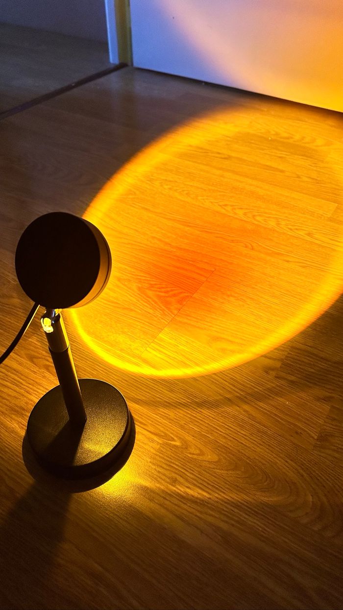 Lampe effet coucher de soleil - photo numéro 2