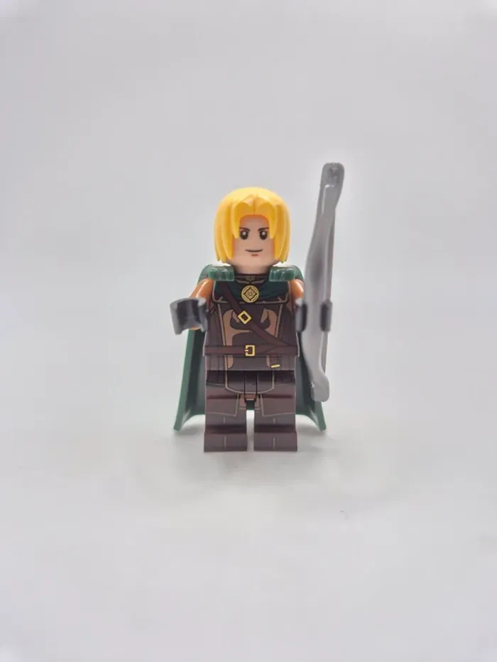 Figurine type lego Hama chef guerriers du Rohan seigneur des anneaux / hobbit