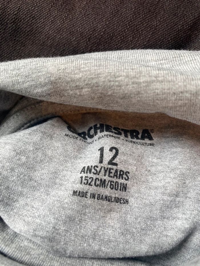 T shirt manche longue Orchestra 🌸 12ans - photo numéro 4