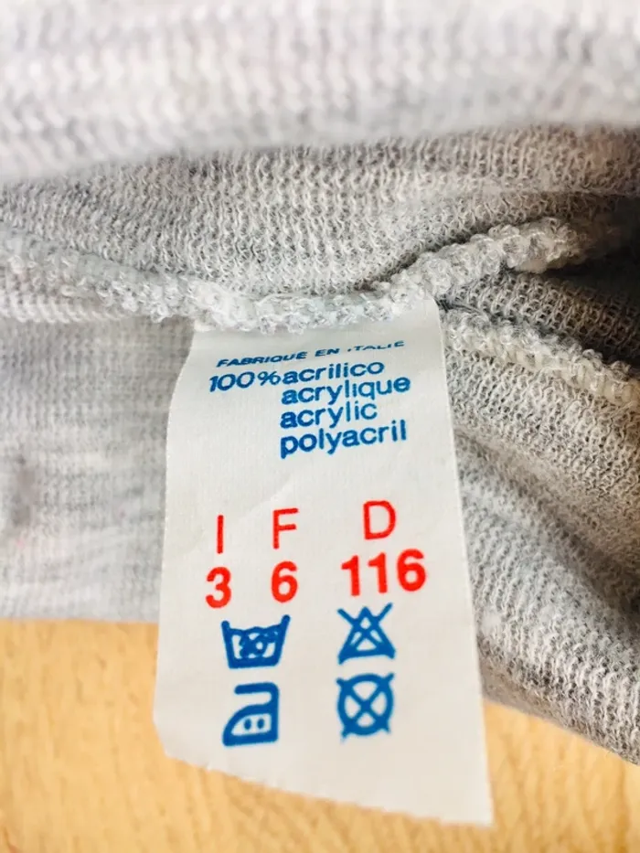 Pull à col roulé gris chiné, enfant - photo numéro 4