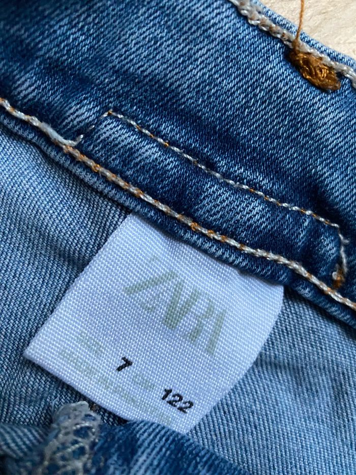 Short bermuda en jeans stretch 7 ans Zara - photo numéro 5