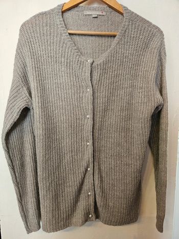 Pull Gilet Blancheporte Taille 46/48 🩶
