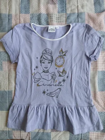 T-shirt Cendrillon 5 ans