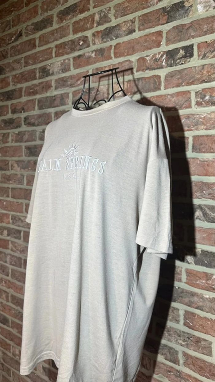T-shirt beige Palm Springs Usa Shein Taille S / 36 - photo numéro 5