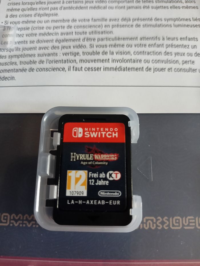 Nintendo Switch hyrule warriors - photo numéro 4