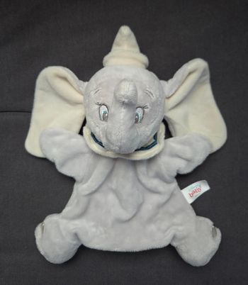 Doudou marionnette Dumbo l'éléphant -Disney