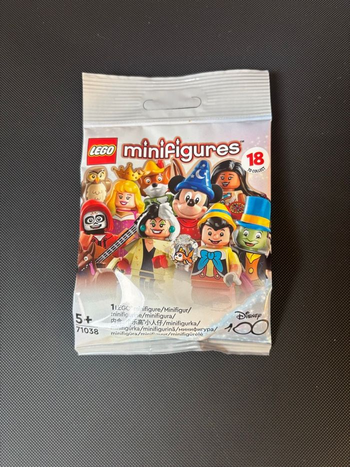 Lego mini figurine Disney 100 ans