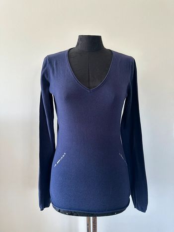 Pull léger bleu marine