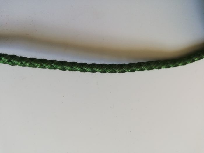 20 mètres de corde verte tressé pour loisirs créatifs - photo numéro 4