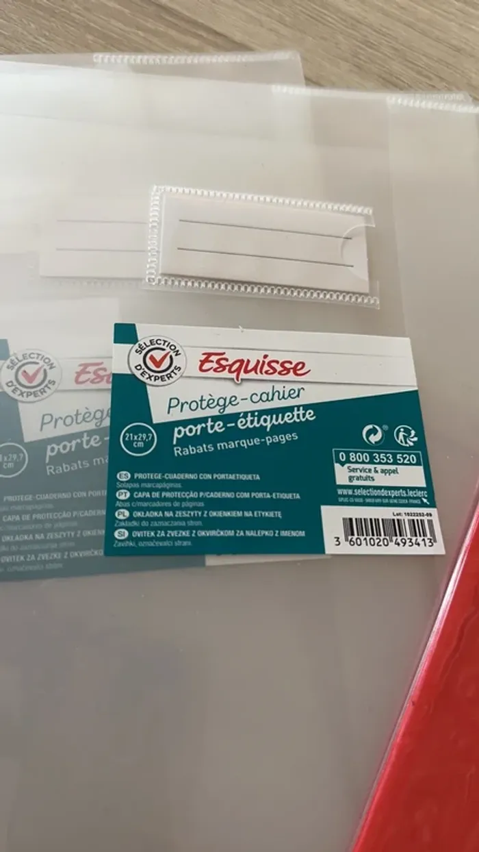 Lot de protèges cahiers - photo numéro 2