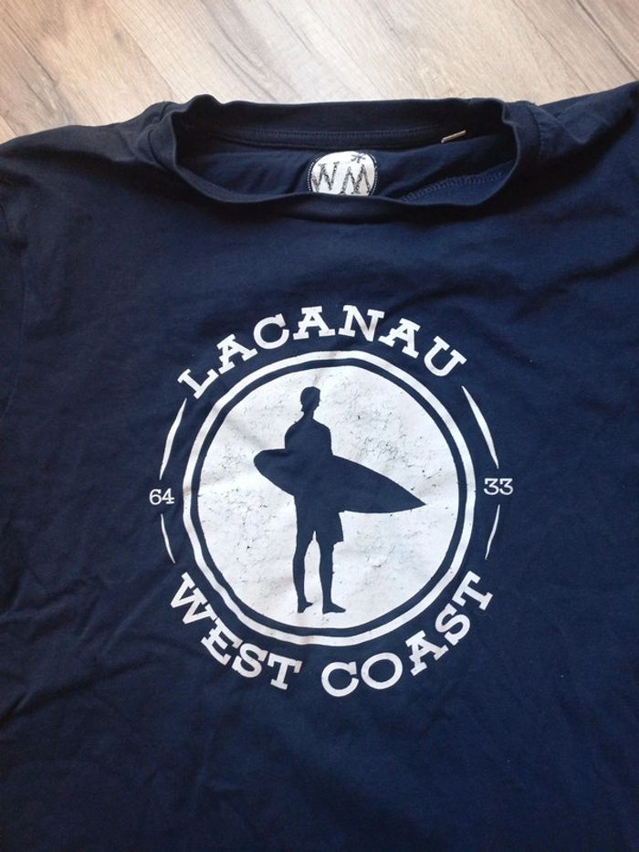 Tee-shirt lacanau - photo numéro 2
