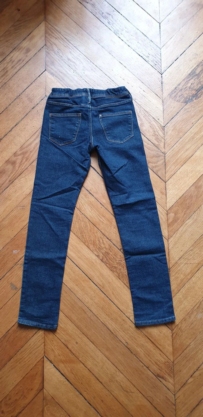 Neuf Jean taille 8/9 ans bleu denim - photo numéro 3