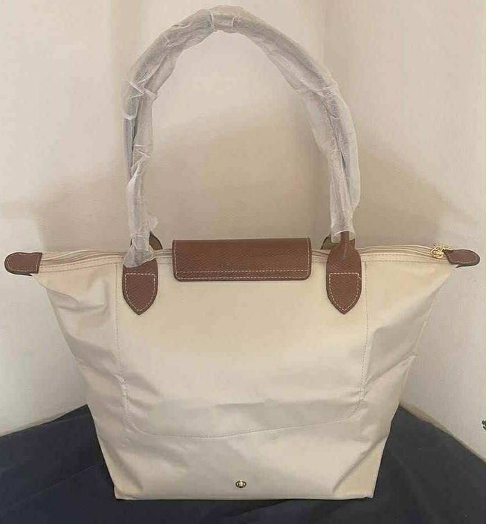 💖 jolie sac fourre-tout Longchamp beige neuf taille L 💖 - photo numéro 2