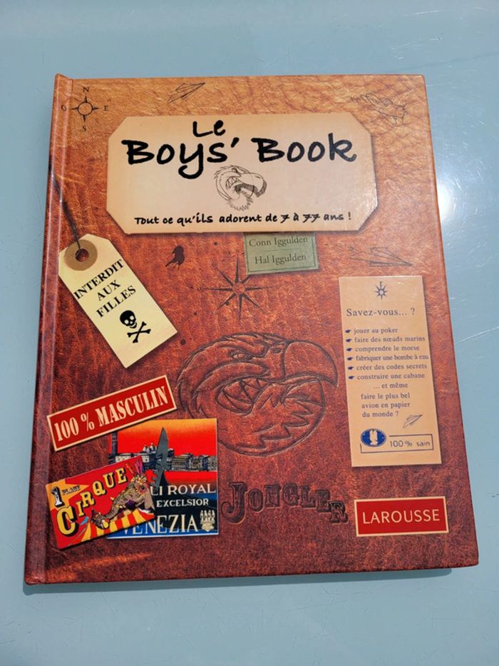 Superbe livre animé Le Boys' Book, tout ce qu'ils adorent de 7 à 77 ans ! 41 - photo numéro 2