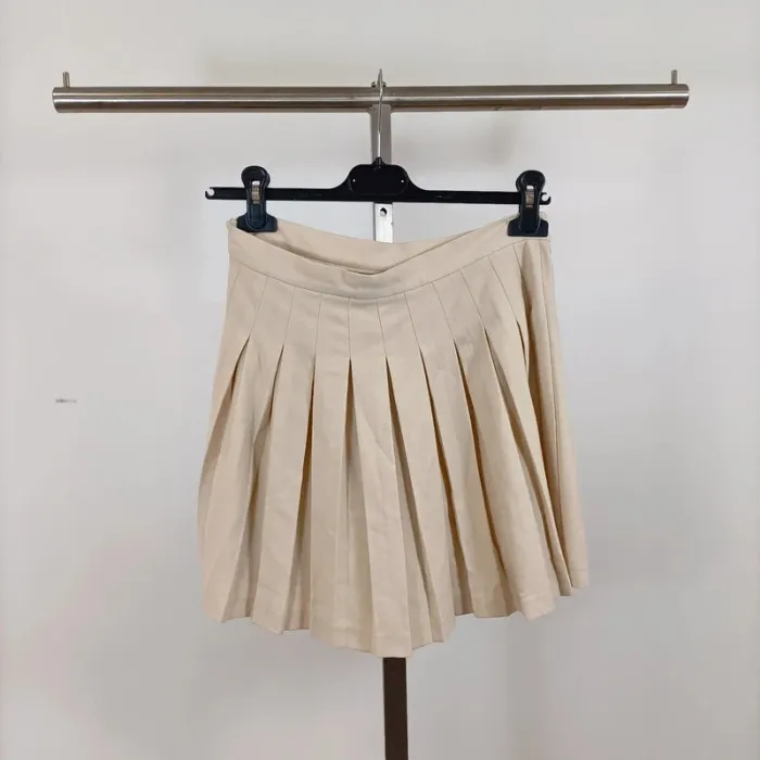 Jupe plissée beige Pacific Republic by Pull & Bear taille M A1026