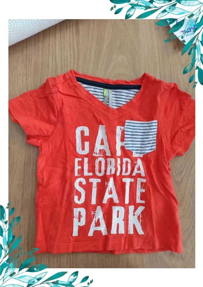 Lot de 2 tee shirt taille 24 mois - photo numéro 2