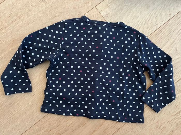 Gilet Petit bateau 3 ans pois - photo numéro 4