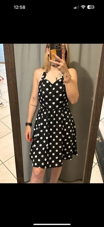Robe à pois shein s