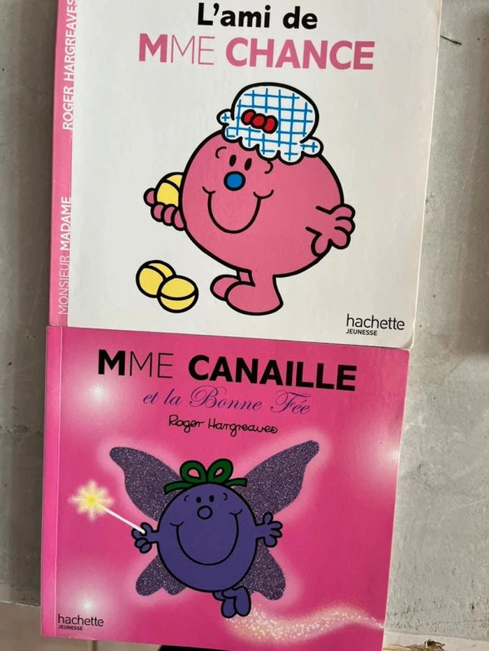 Lot de livres monsieur madame - photo numéro 2