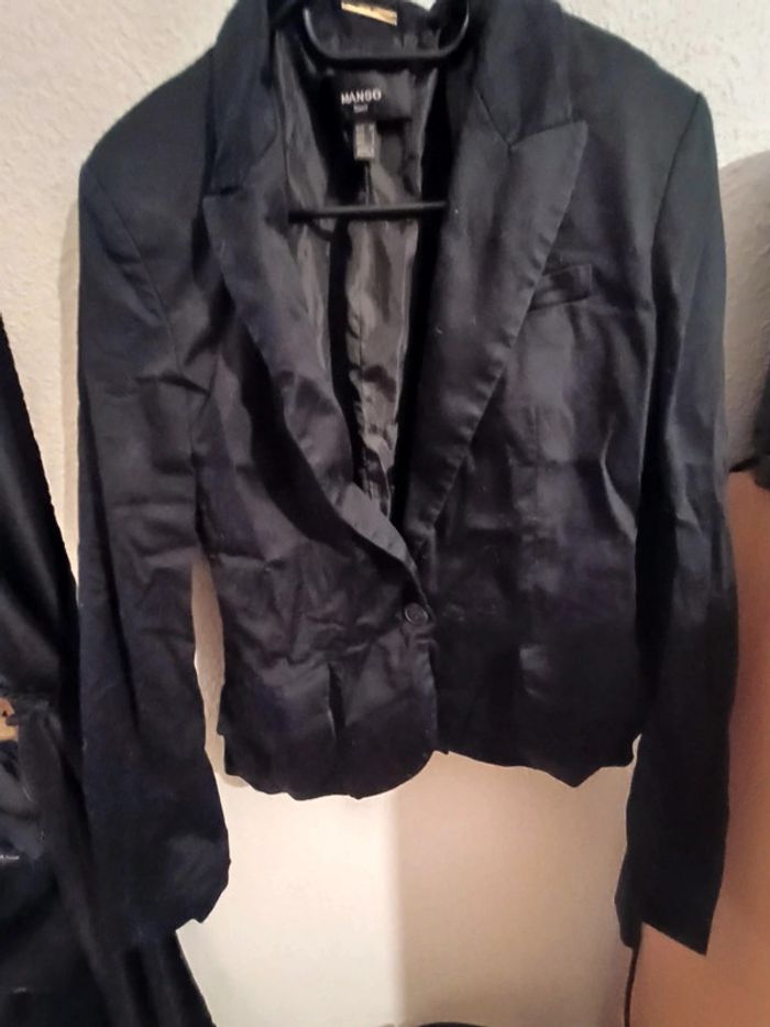 Lot veste tailleur et robe Mango - photo numéro 4