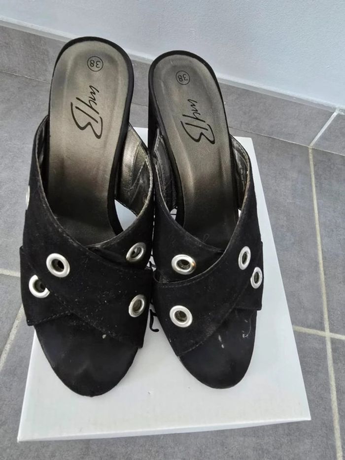 Sandales a talons - photo numéro 2