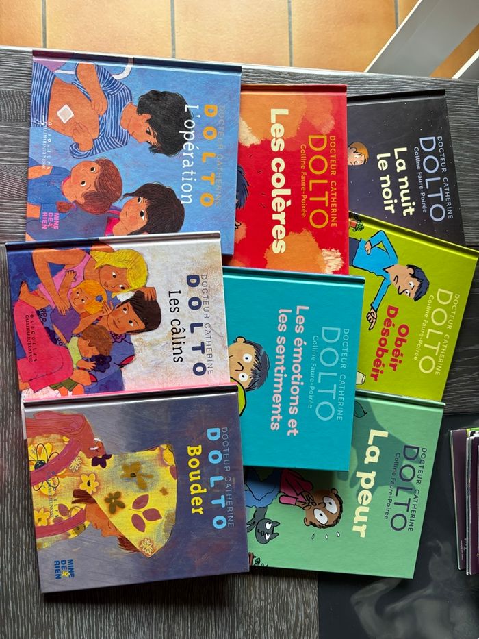 8 livres émotions Dolto