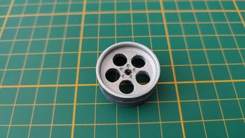 Jante seule pièce détachée miniature Bburago burago Lamborghini Murciélago 1/18 #B81