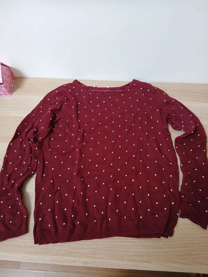 Lot 5 vêtements fille 14/16ans 1 tee-shirt, 2 pantalons et 2 pulls - photo numéro 4