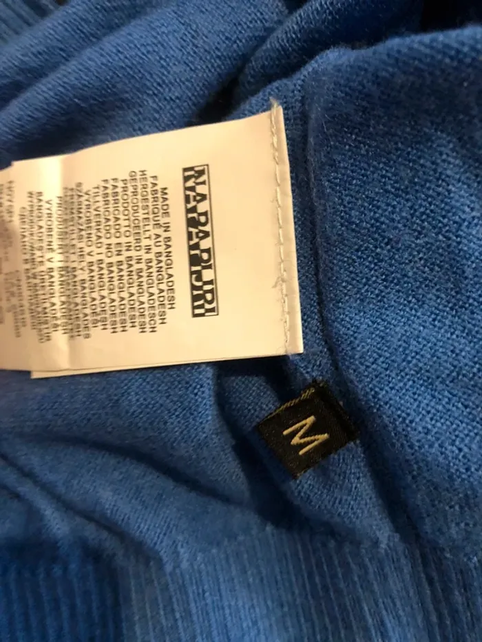 Pull bleu roi napapijri - photo numéro 3