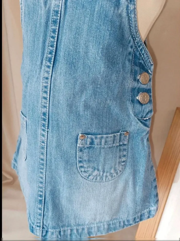 Ravissante robe en jean Kimbaloo fille 3 mois - photo numéro 2