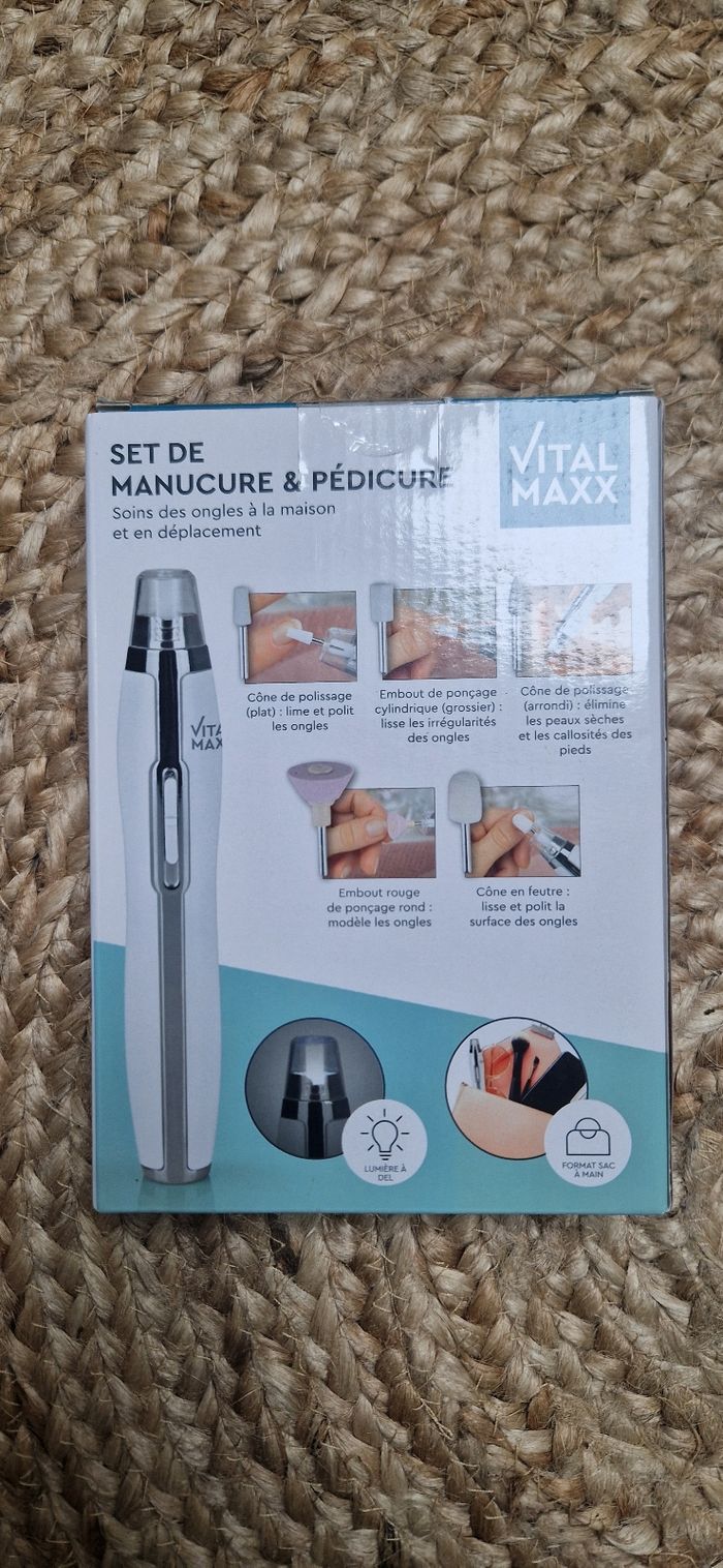 VITALmaxx kit de manucure et pédicure - photo numéro 2