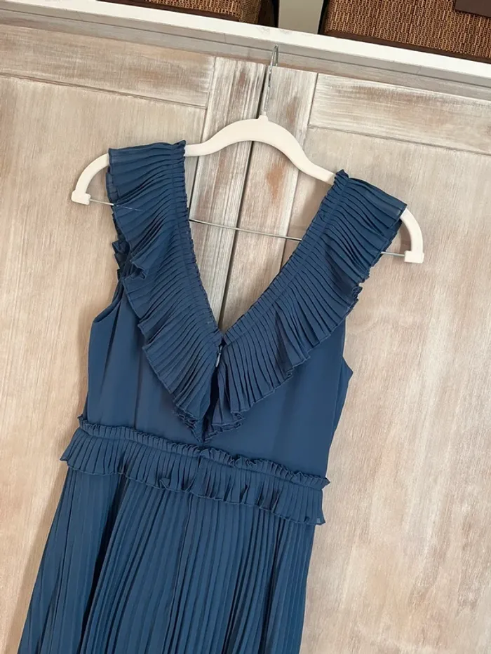 Robe Rachel t. 34 bleu océan - photo numéro 3