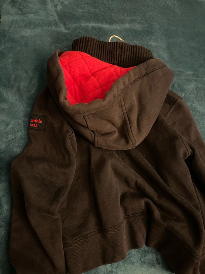 Sweat capuche chaud abercrombie m enfant - photo numéro 4