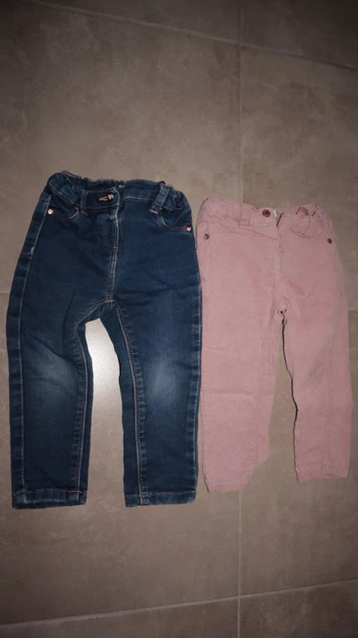Lot de 4 pantalons 2ans - photo numéro 7
