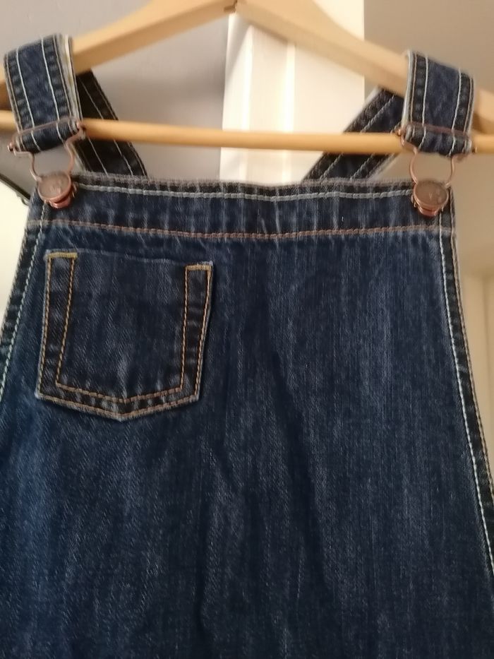 Jupe salopette 12ans okaidi jeans - photo numéro 3