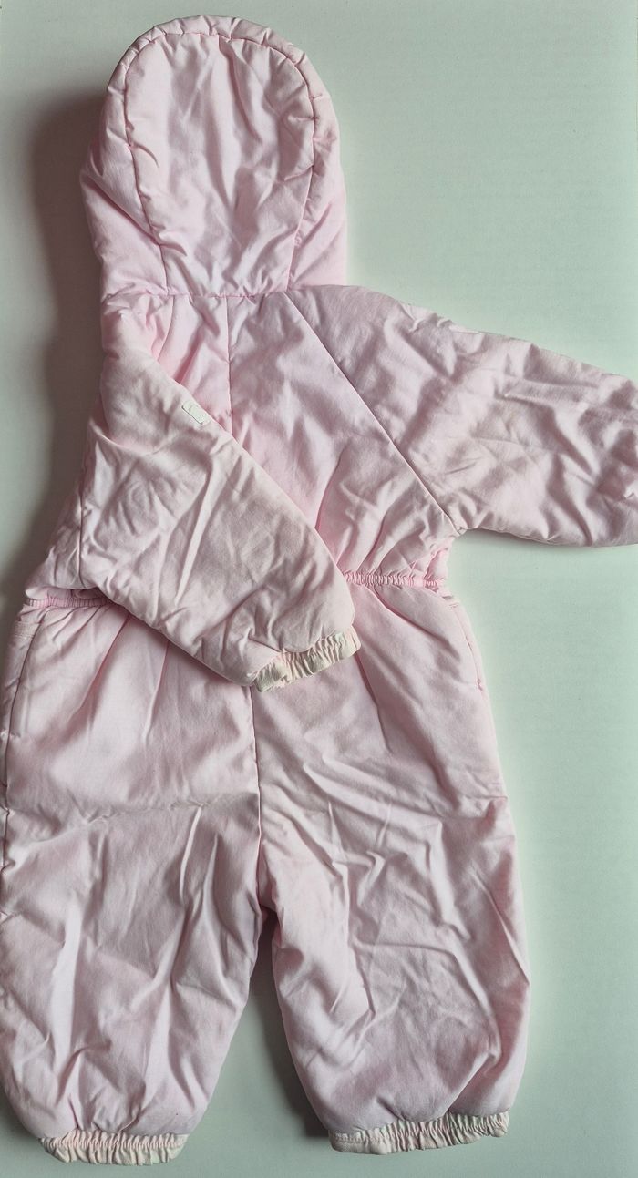 Combinaison pilote fille Tartine et Chocolat – 12 mois – rose pastel - photo numéro 4