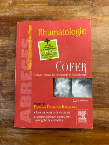 Livre rhumatologie