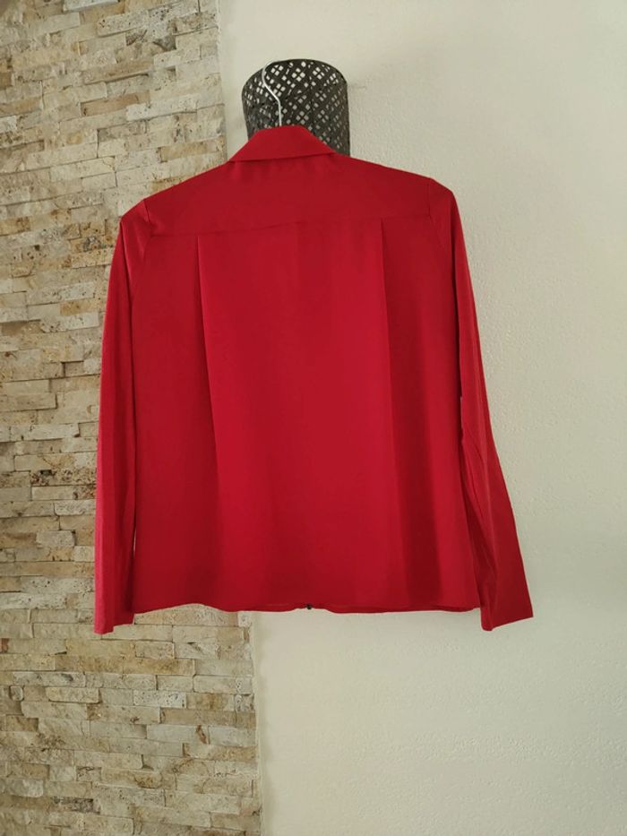 Chemisier rouge The Koople sport XS - photo numéro 6