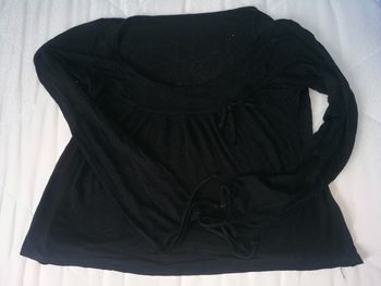 Tee-shirt noir taille