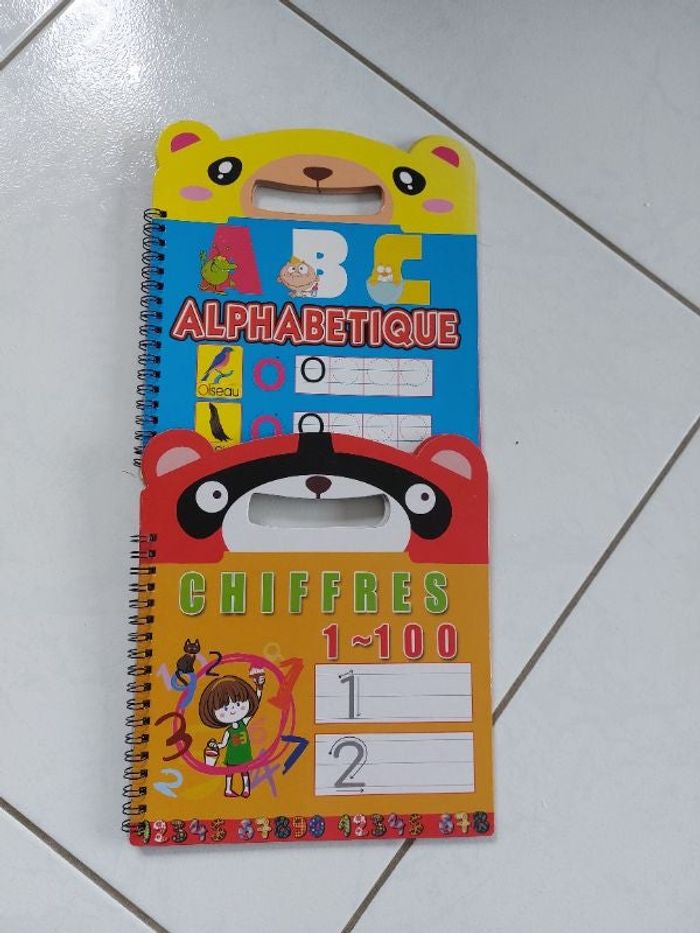 Cahier apprentissage écriture