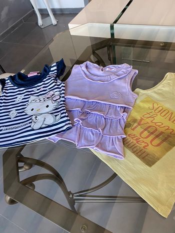 Lot de 3 hauts fille