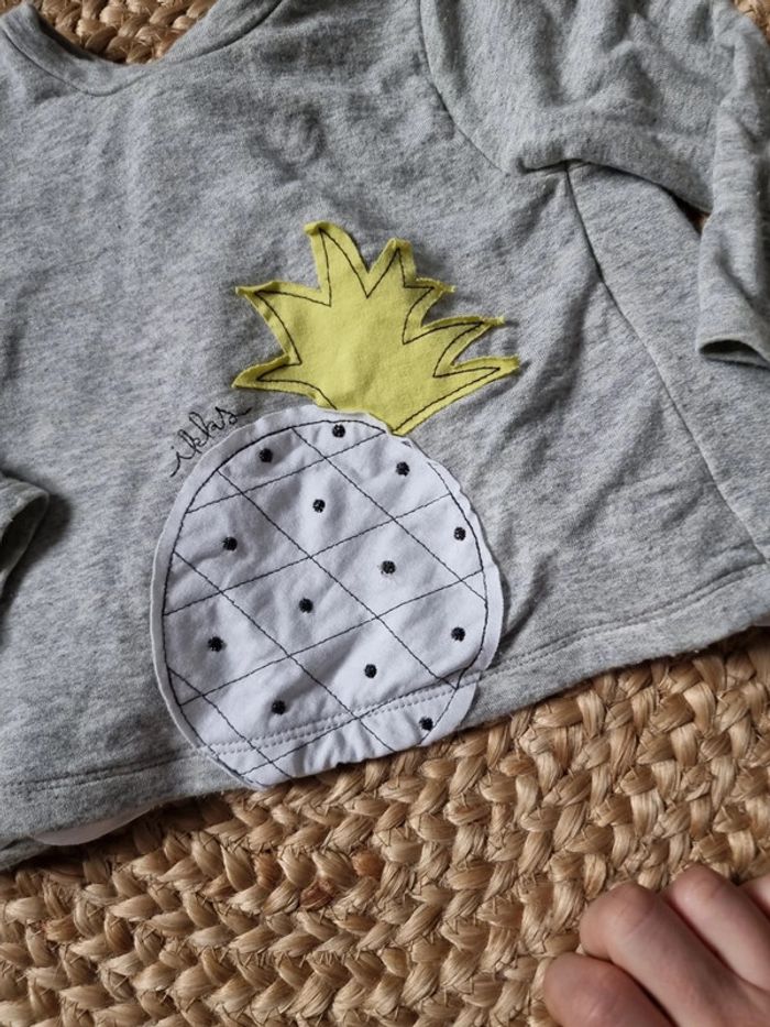 Haut manches longues ikks 12 mois - photo numéro 3