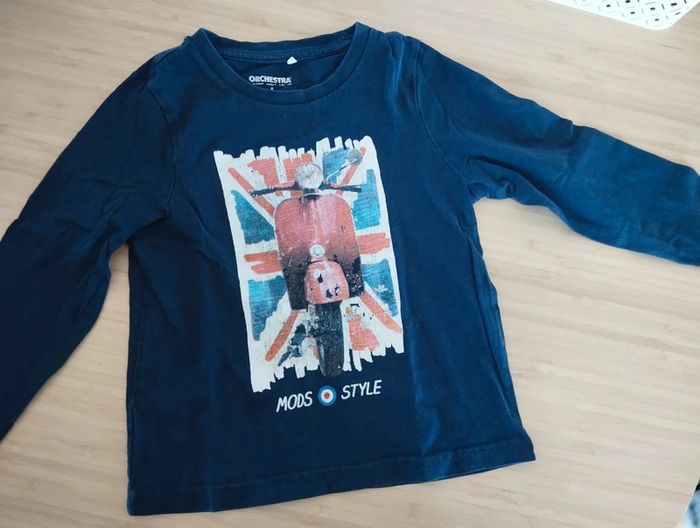 maillot manches longues orchestra 4 ans