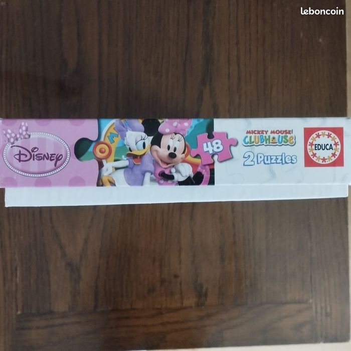2 puzzles Minnie et Daisy Disney - photo numéro 6