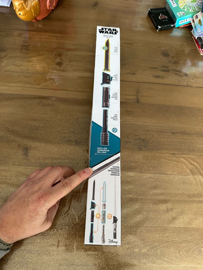 Star wars light saber forge Darksaber - photo numéro 4