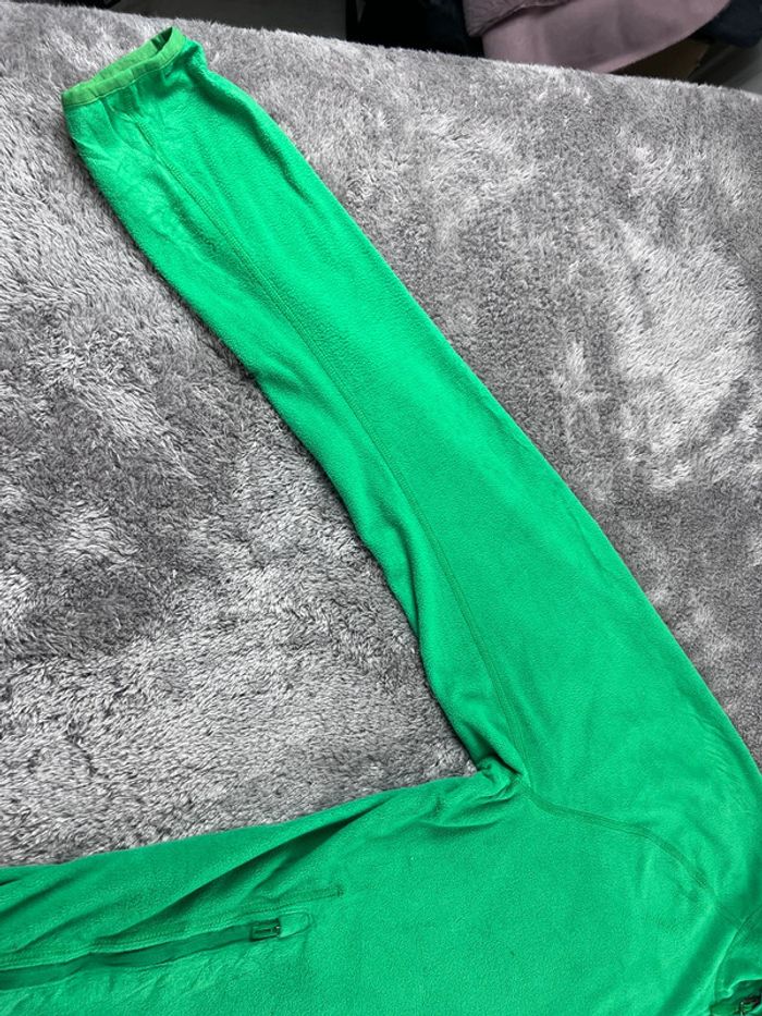 Veste polaire Adidas vert fluo – Taille L - photo numéro 11