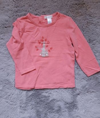 T-shirt manches longues 12mois