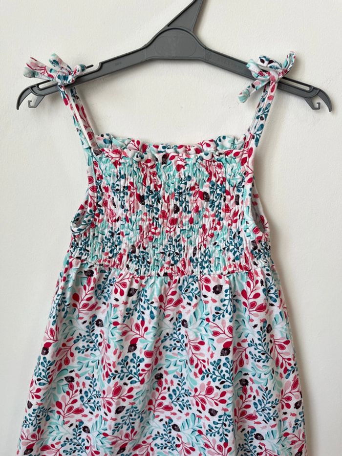 Robe d’été à bretelles (poissons et végétaux) - Okaïdi 6 ans (116cm) - photo numéro 3