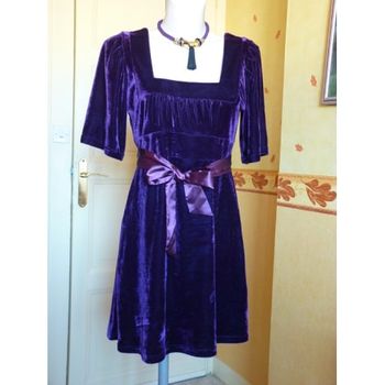 Robe violette vintage taille 38/40