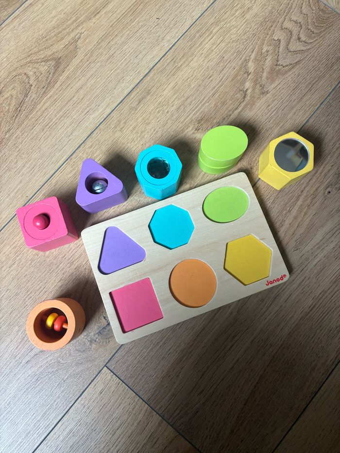 Puzzle 6 cubes sensoriels - photo numéro 3